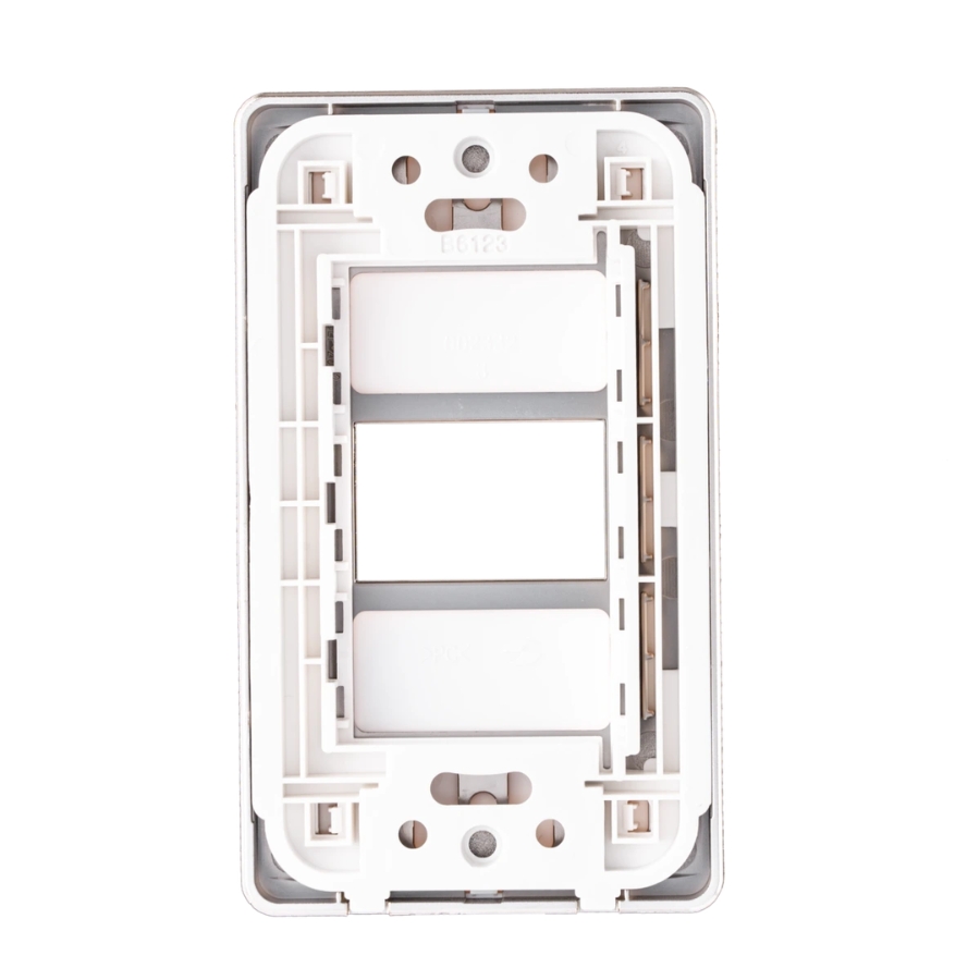 Mặt dùng cho 1 thiết bị viền vàng mã A601G MPE - Thiết bị điện Mai Linh Electric