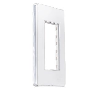 Mặt dùng cho 3 thiết bị viền bạc mã A603S MPE - Thiết bị điện Mai Linh Electric