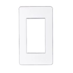 Mặt dùng cho 3 thiết bị viền bạc mã A603S MPE - Thiết bị điện Mai Linh Electric