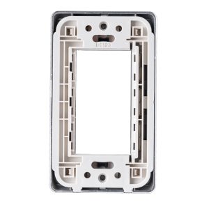 Mặt dùng cho 3 thiết bị viền bạc mã A603S MPE - Thiết bị điện Mai Linh Electric