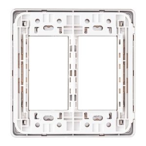 Mặt dùng cho 4-5-6 thiết bị viền vàng mã A60456G MPE - Thiết bị điện Mai Linh Electric