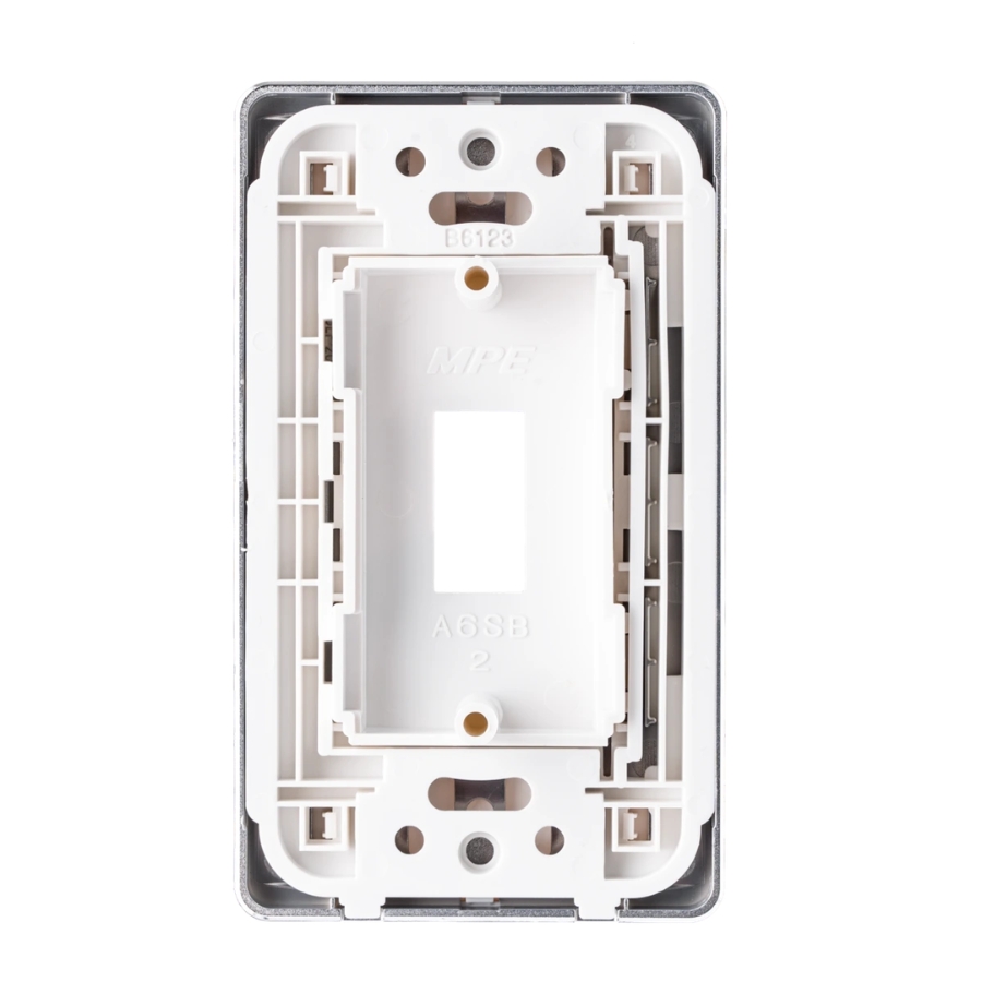 Mặt dùng cho SB viền bạc mã A60SBS MPE - Thiết bị điện Mai Linh Electric