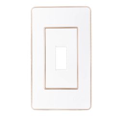 Mặt dùng cho SB viền vàng mã A60SBG MPE - thiết bị điện Mai Linh Electric