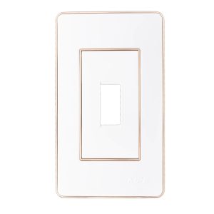 Mặt dùng cho SB viền vàng mã A60SBG MPE - thiết bị điện Mai Linh Electric