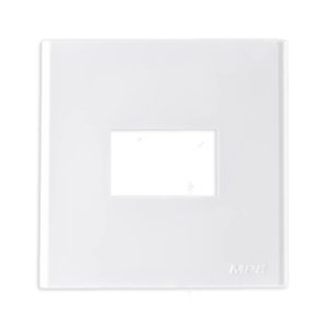 Mặt vuông dùng cho 1 thiết bị mã S601 MPE - Thiết bị điện Mai Linh Electric