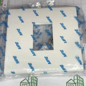 Mặt vuông dùng cho 1 thiết bị mã S601 MPE - Thiết bị điện Mai Linh Electric