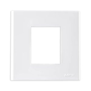 Mặt vuông dùng cho 2 thiết bị mã S602 MPE - thiết bị điện Mai Linh Electric