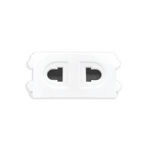 Ổ cắm 2 chấu mã A6US MPE - Thiết bị điện Mai Linh Electric
