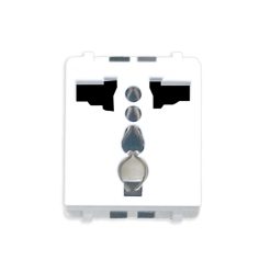 Ổ cắm đa năng 1.5 Module mã A6UESM MPE - Thiết bị điện Mai Linh Electric