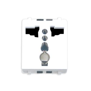 Ổ cắm đa năng 1.5 Module mã A6UESM MPE - Thiết bị điện Mai Linh Electric