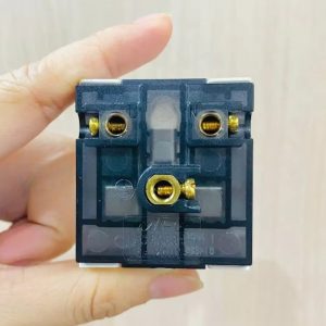 Ổ cắm đa năng A60 2 Module vặn vít mã A6UESM-2 MPE - Thiết bị điện Mai Linh Electric