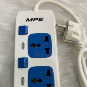 Ổ cắm di động 3 ổ cắm đa năng tích hợp 2 cổng sạc USB mã AM3S-2USB MPE - Thiết bị điện Mai Linh Electric