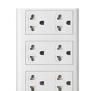 Ổ cắm di động 3 ổ cắm đôi ba chấu mã AM6S1 MPE - Thiết bị điện Mai Linh Electric