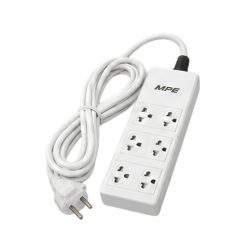 Ổ cắm di động 3 ổ cắm đôi ba chấu mã AM6S1 MPE - Thiết bị điện Mai Linh Electric