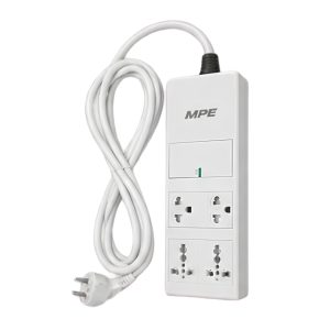 Ổ cắm di động 3 ổ cắm tích hợp công tắc 2 cực mã AM6S3 MPE- Thiết bị điện Mai Linh Electric