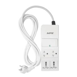 Ổ cắm di động 3 ổ cắm tích hợp công tắc 2 cực mã AM6S3 MPE- Thiết bị điện Mai Linh Electric