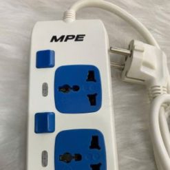 Ổ cắm di động 4 ổ cắm đa năng tích hợp 2 cổng sạc USB mã AM4S-2USB MPE - Thiết bị điện Mai Linh Electric