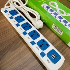 Ổ cắm di động 5 ổ cắm đa năng tích hợp 2 cổng sạc USB mã AM5S-2USB MPE - Thiết bị điện Mai Linh Electric
