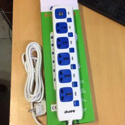 Ổ cắm di động 5 ổ cắm đa năng tích hợp 2 cổng sạc USB mã AM5S-2USB MPE - Thiết bị điện Mai Linh Electric