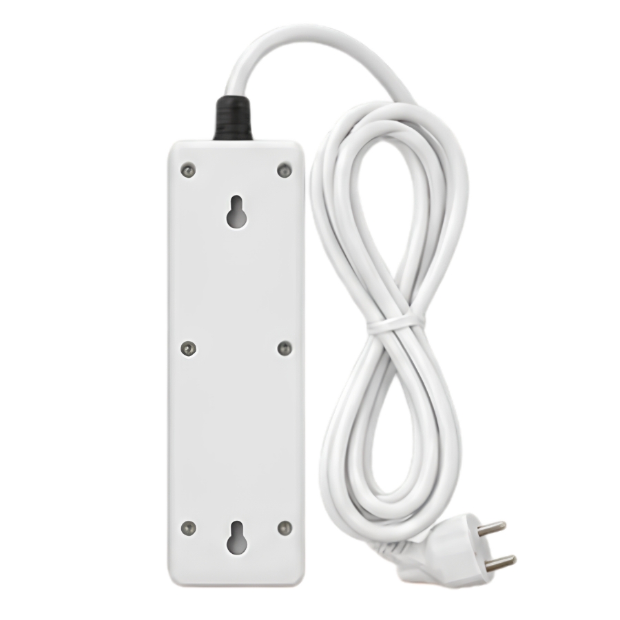 Ổ cắm di động 6 ổ cắm - đơn 2 chấu & đơn đa năng AM6S2 MPE - Thiết bị điện Mai Linh Electric