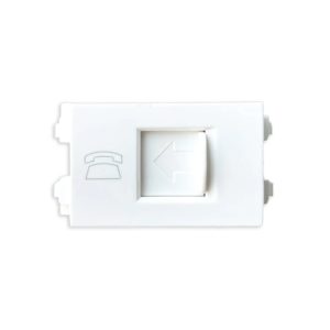 Ổ cắm điện thoại 4 dây mã A6RJ64 MPE - Thiết bị điện Mai Linh Electric