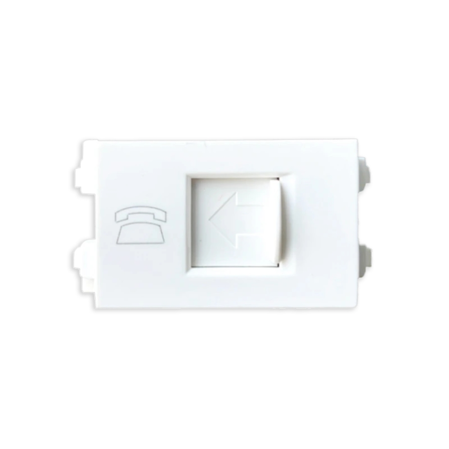 Ổ cắm điện thoại 4 dây mã A6RJ64 MPE - Thiết bị điện Mai Linh Electric