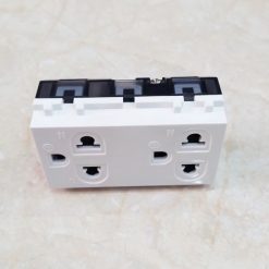 Ổ cắm đôi 3 chấu mã A6UES2 MPE - Thiết bị điện Mai Linh Electric