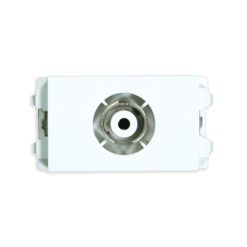 Ổ cắm đồng trục TV loại 75 Ohm mã A6TV75 MPE - Thiết bị điện Mai Linh Electric
