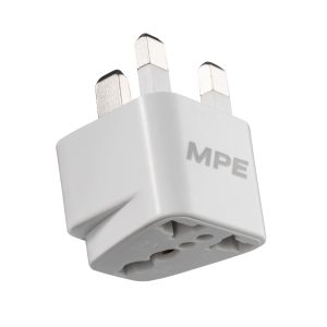 Ổ cắm du lịch 3 chân cắm kiểu Anh mã AD2 MPE - Thiết bị điện Mai Linh Electric