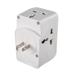 Ổ cắm du lịch đa năng tích hợp 2 cổng USB mã TA4 MPE - Thiết bị điện Mai Linh Electric