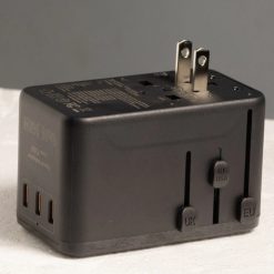 Ổ cắm du lịch đa năng tích hợp 3 cổng USB-C và 1 cổng USB-A sạc nhanh GaN 140W mã TA8 MPE - Thiết bị điện Mai Linh Electric