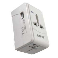 Ổ cắm du lịch tích hợp cổng USB mã TA2 MPE - Thiết bị điện Mai Linh Electric