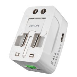 Ổ cắm du lịch tích hợp cổng USB mã TA3 MPE - Thiết bị điện Mai Linh Electric