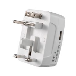 Ổ cắm du lịch tích hợp cổng USB mã TA3 MPE - Thiết bị điện Mai Linh Electric