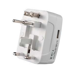 Ổ cắm du lịch tích hợp cổng USB mã TA3 MPE - Thiết bị điện Mai Linh Electric