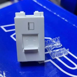 Ổ cắm mạng LAN 8 dây mã A6RJ88 MPE - Thiết bị điện Mai Linh Electric