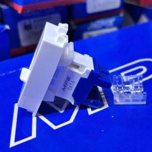 Ổ cắm mạng LAN 8 dây mã A6RJ88 MPE - Thiết bị điện Mai Linh Electric