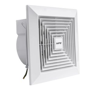 Quạt hút âm trần mô tơ bạc đạn mặt vuông đục lỗ trần 198mm mã AFC2-130 MPE - Thiết bị điện Mai Linh Electric