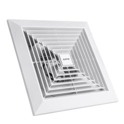 Quạt hút âm trần mô tơ bạc đạn mặt vuông đục lỗ trần 230mm mã AFC2-250 MPE - Thiết bị điện Mai Linh Electric