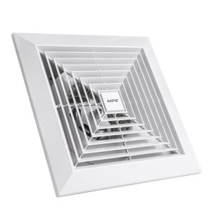 Quạt hút âm trần mô tơ bạc đạn mặt vuông đục lỗ trần 230mm mã AFC2-250 MPE - Thiết bị điện Mai Linh Electric