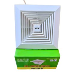 Quạt hút âm trần mô tơ bạc đạn mặt vuông đục lỗ trần 480mm mã AFC2-600 MPE - Thiết bị điện Mai Linh Electric