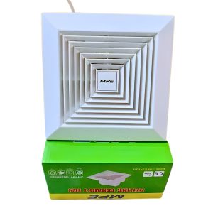 Quạt hút âm trần mô tơ bạc đạn mặt vuông đục lỗ trần 480mm mã AFC2-600 MPE - Thiết bị điện Mai Linh Electric