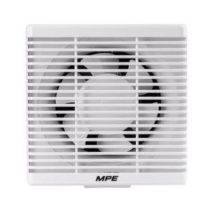 Quạt hút âm tường có mặt che bảo vệ mặt vuông đục lỗ tường 200mm mã AF-150 MPE - Thiết bị điện Mai Linh Electric