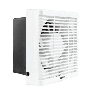 Quạt hút âm tường có mặt che bảo vệ mặt vuông đục lỗ tường 200mm mã AF-150 MPE - Thiết bị điện Mai Linh Electric