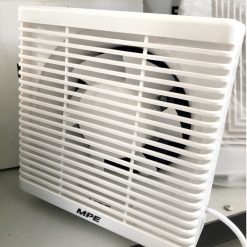 Quạt hút âm tường có mặt che bảo vệ mặt vuông đục lỗ tường 305mm mã AF-250 MPE - Thiết bị điện Mai Linh Electric