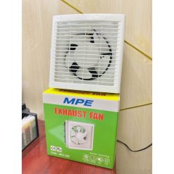 Quạt hút âm tường mô tơ bạc đạn mặt vuông đục lỗ tường 192mm mã AF2-150 MPE - Thiết bị điện Mai Linh Electric