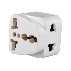 Ổ cắm du lịch - chân cắm dẹp - tròn mã AD1 MPE - Thiết bị điện Mai Linh Electric