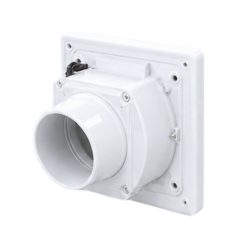 Quạt hút đa năng 3 in 1 âm trần - âm tường - vách kính mặt vuông đục lỗ 150mm mã AFM-150 MPE - Thiết bị điện Mai Linh Electric