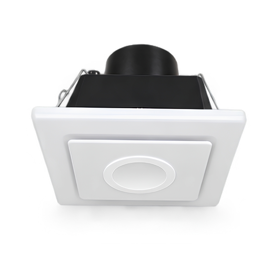 Quạt hút ốp trần Ceiling mặt vuông kết hợp đèn DLC-6/3C mã AFCL-130S6 MPE - thiết bị điện Mai Linh Electric