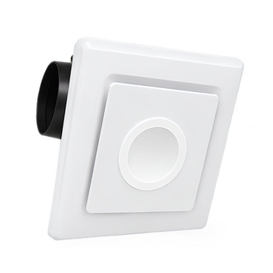 Quạt hút ốp trần Ceiling mặt vuông kết hợp đèn DLC-6/3C mã AFCL-130S6 MPE - thiết bị điện Mai Linh Electric